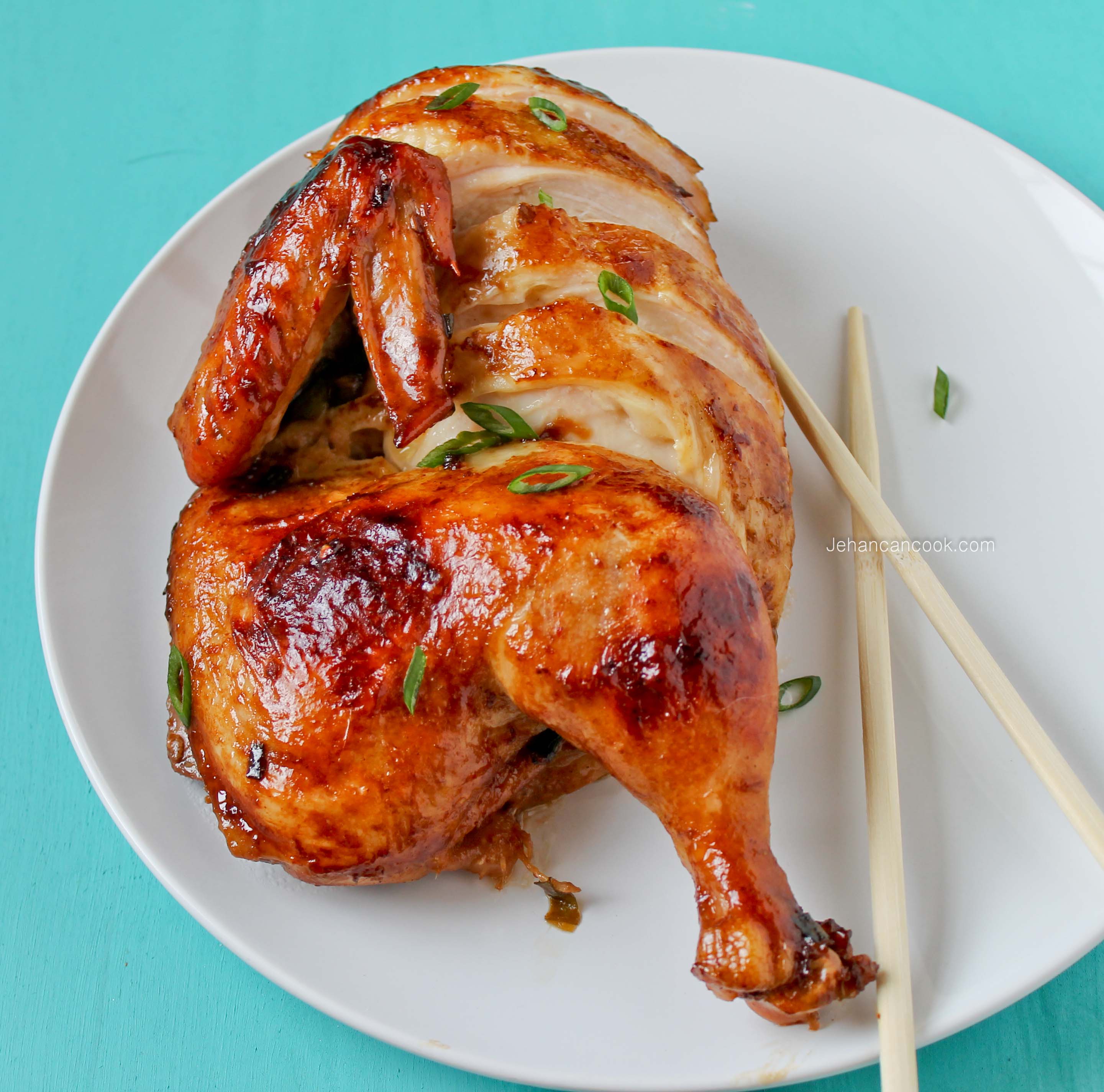 Take out at home: Roast Chinese Chicken - Jehan Can Cook