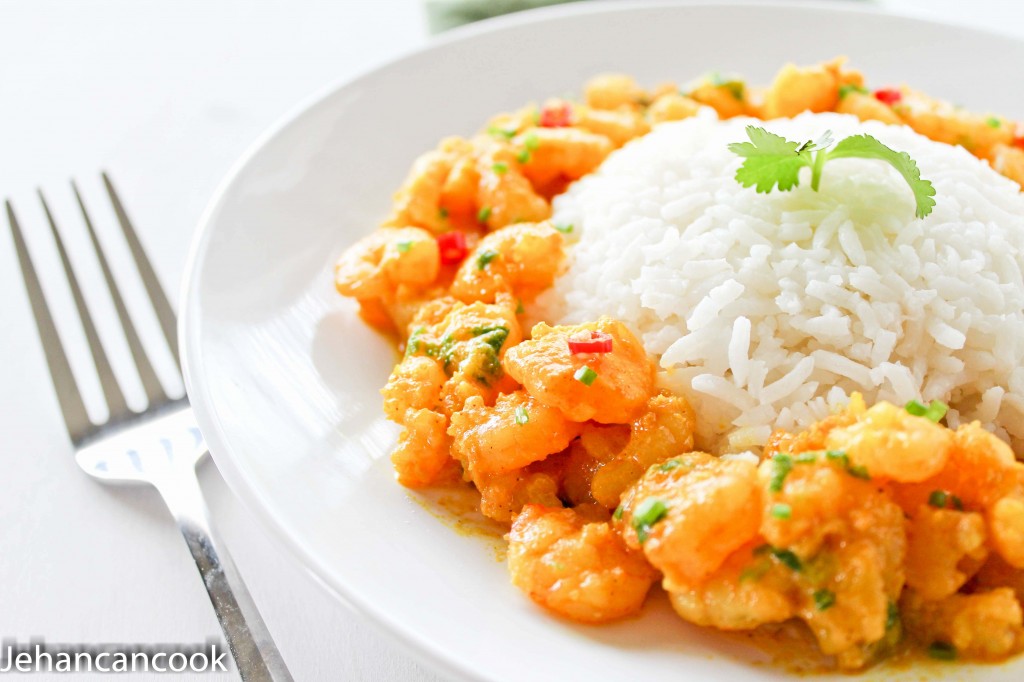          Shrimp Curry