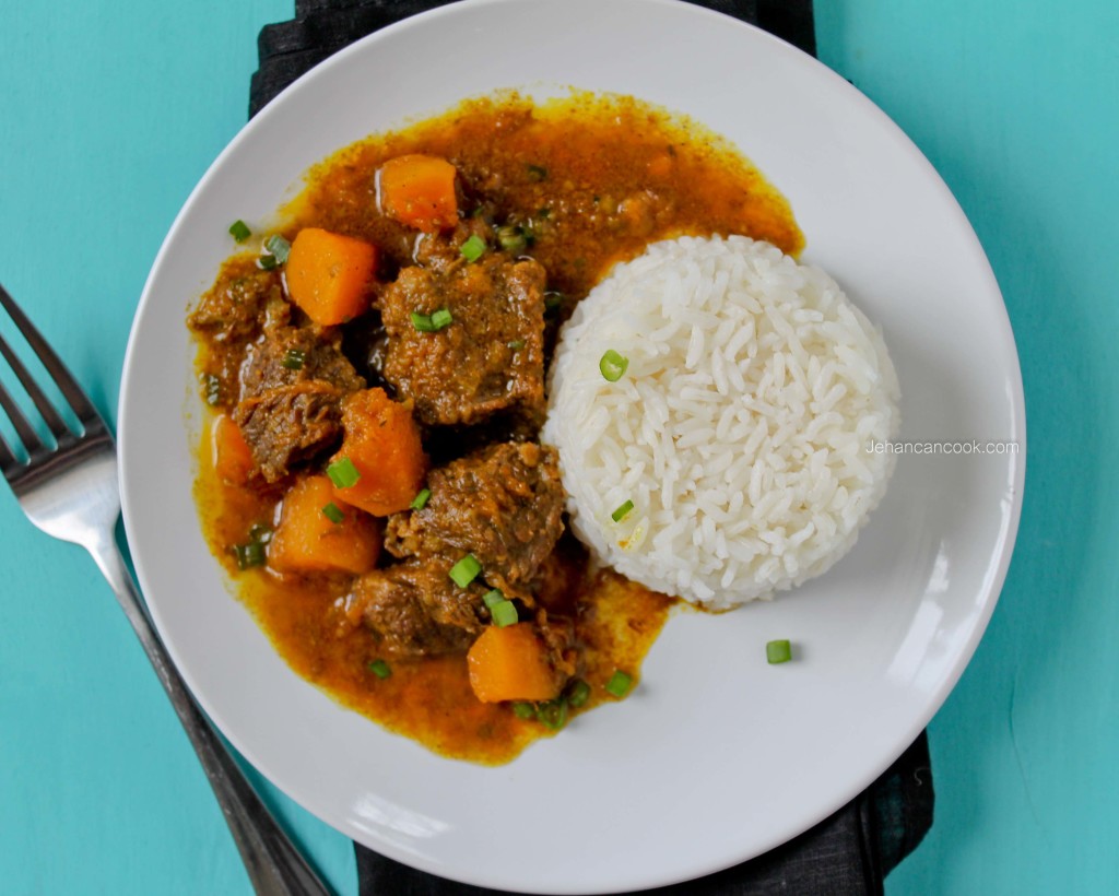  Beef and Pumpkin Curry