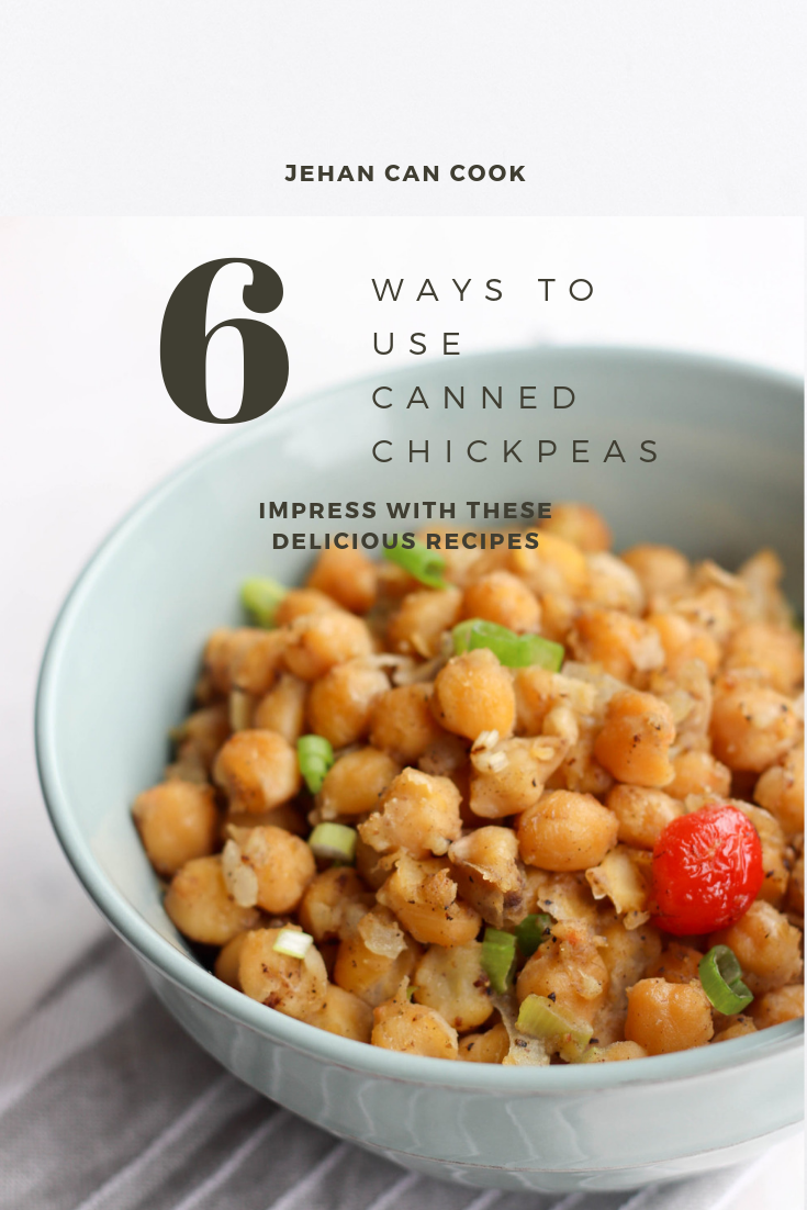 6 ways to use canned chickpeas