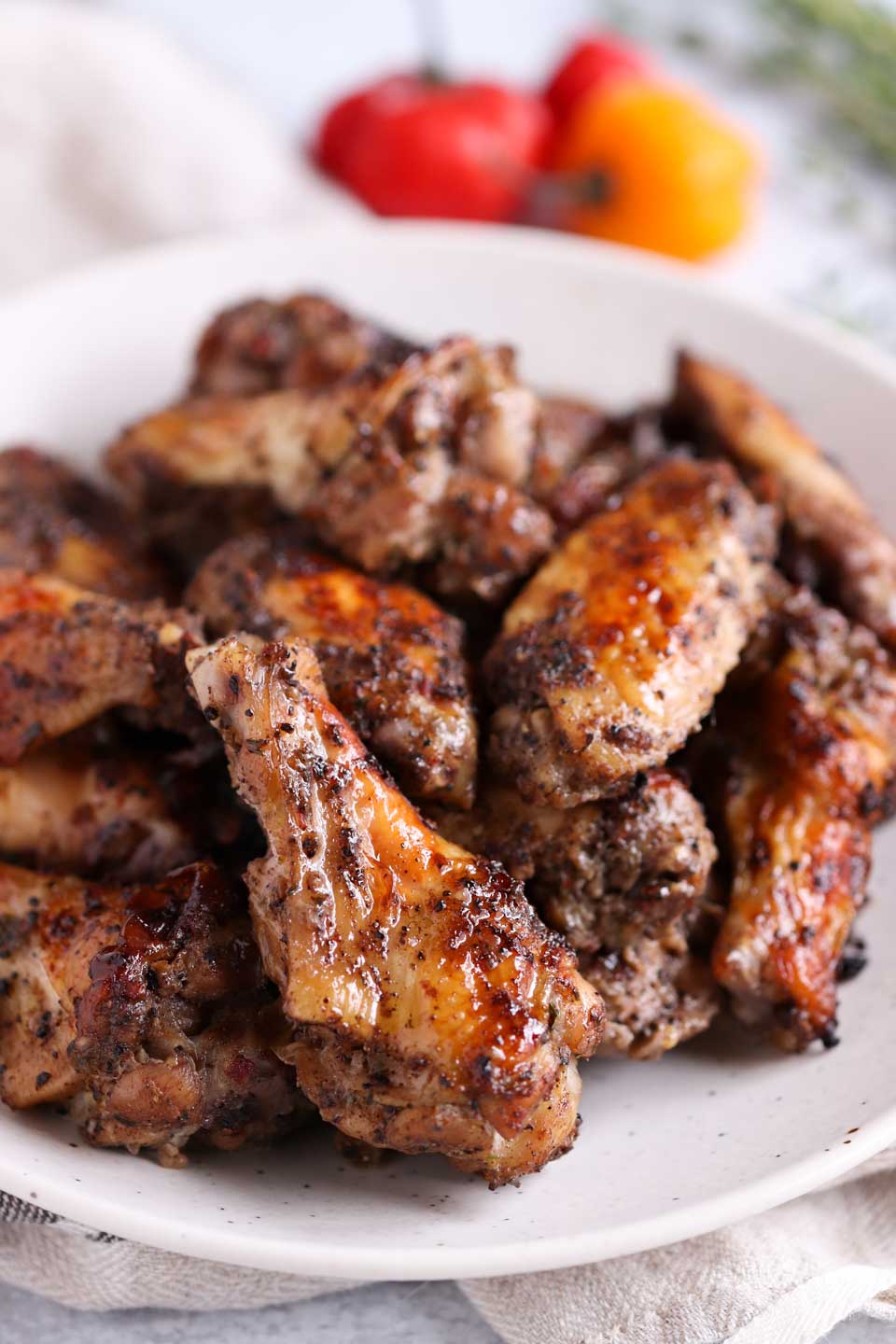 Grilled Jerk Chicken wings